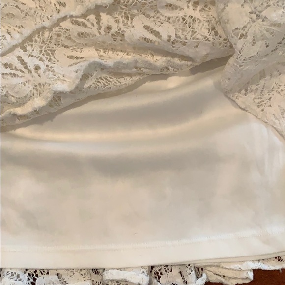 Strapless Lace Mini Dress EUC - Picture 6 of 7